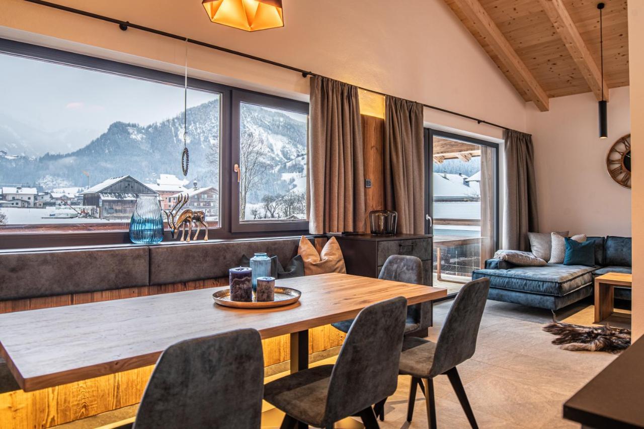 Chalet's DAS DORF Wald im Pinzgau Buitenkant foto