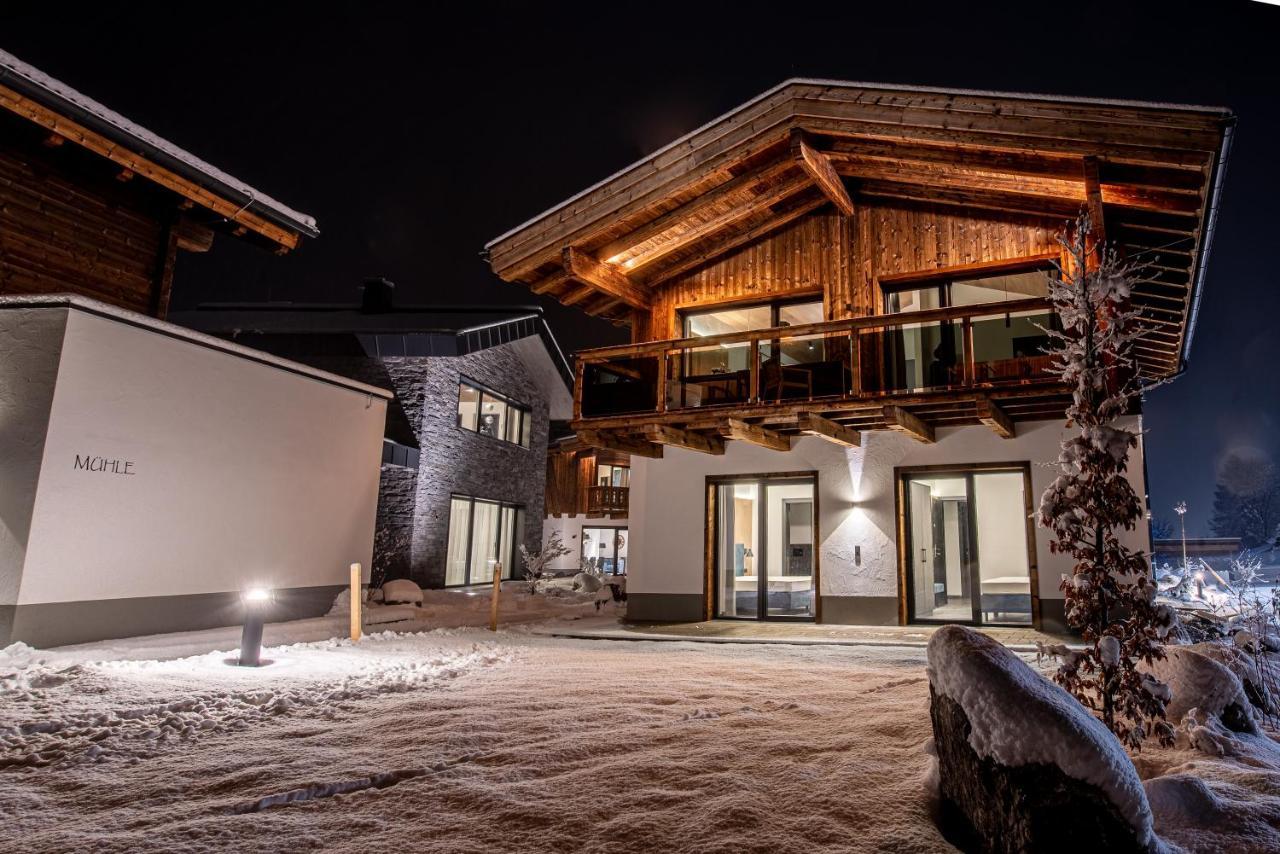 Chalet's DAS DORF Wald im Pinzgau Buitenkant foto